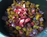 Une image de l'étape 4 de Compote de prunes d'ente et pêches de vigne.