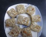 A picture of step 7 of Banana Coconut Burfi.
