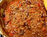 A picture of step 10 of Chilli Con Carne 😋.