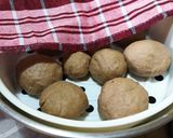 Foto langkah ke 4 dari resep Roti Sobek Kukus Isi Coklat.