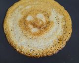 A picture of step 3 of Rava dosa.