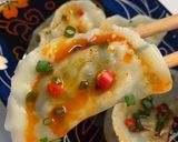A picture of step 4 of Egg and Chives Dumplings.