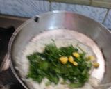 A picture of step 3 of Creamed spinach corn.
