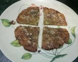 A picture of step 6 of Cheela tikki.