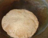 A picture of step 2 of Aata Poori.