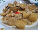 Foto langkah ke 1 dari resep Oseng Kikil Cabe Hijau.