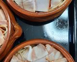 Φωτογραφία βήματος 5 της συνταγής Spaghetti στο φούρνο σε πήλινα μπόλ