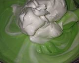 Foto langkah ke 3 dari resep Ciffon Cake Pandan Menul Lembut tanpa pengembang.