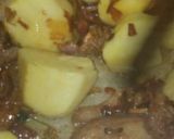 A picture of step 5 of Peas beef stew.