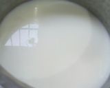 A picture of step 1 of Fruits custard pudding.