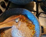 Foto del paso 5 de la receta: Bistec de vacuno con guarnición de Quinoa y Apio