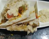 A picture of step 9 of Falafal sandwich.