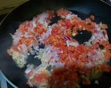 A picture of step 2 of Shakshuka.