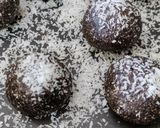 A picture of step 4 of Kavuni Arisi (Black rice) Ladoo.