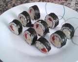 Foto del paso 6 de la receta: Maki integral de manzana y pimiento [Saludable]