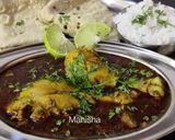 A picture of step 6 of Kolhapuri Tambda Rassa(Kolhapuri Chicken Curry).