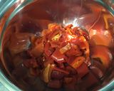 Une image de l'étape 5 de Salade de pommes de terre aux tomates, poivrons, artichauts et olives.