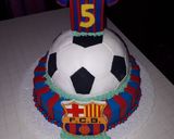 Foto del paso 11 de la receta: Torta de Barcelona⚽️❤