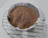 A picture of step 6 of Black forest cake.