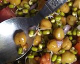 A picture of step 2 of White Chana And Sprout salad.