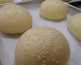 Foto langkah ke 4 dari resep Roti Burger (Burger Bun) Sekali Proofing.