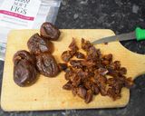 A picture of step 2 of Breakfast fig scone wedges.