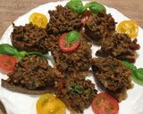 Paradicsomos-vargányás pesto recept fázis 2 fotója