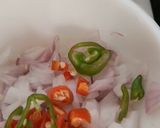 A picture of step 2 of دال سموسہ.