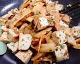 Hình bước làm 2 của món 🌱 Đậu Hủ Xào Măng Tre Tương Hột Chay (Vegan)