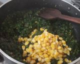 A picture of step 8 of Corn Spinach Dill Pulao.