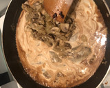 Foto del paso 6 de la receta: Espaguetis en salsa con ternera y champiñones 🍄