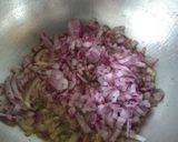 A picture of step 2 of Cheesey spinach chickpeas.