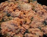 A picture of step 5 of Sloppy Joes with Meatballs.
