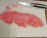 A picture of step 1 of Saltimbocca alla Romana (My Family's Recipe).