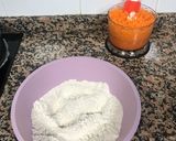Foto del paso 3 de la receta Carrot cake con frosting de chocolate blanco