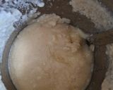 A picture of step 3 of Semolina halwa with banana.