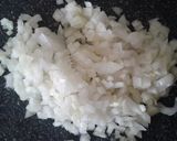 A picture of step 2 of Rabbit Paella.