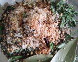 A picture of step 2 of वालपापडीची भाजी (मुठीये घालून).