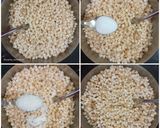 A picture of step 3 of Hariyali Sabudana khichdi.