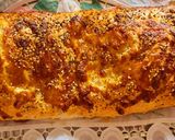 Foto del paso 14 de la receta: Hojaldre relleno de revuelto de champiñones con jamón y huevo