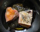A picture of step 2 of Katla with Milk.