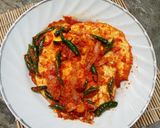 Foto langkah ke 5 dari resep Telur Ceplok Balado.