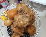Foto langkah ke 7 dari resep Ayam, tahu, dan telor bacem (kecap) ala anak kos.
