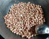 A picture of step 1 of Peanut Laddoo.