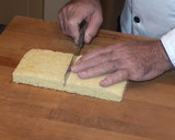 Foto del paso 1 de la receta: Pastelitos de mantequilla con fideos de chocolate