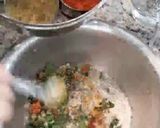 A picture of step 2 of Potato paranthas with whole wheat & veggie dough.
