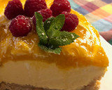 Foto del paso 1 de la receta: Cheesecake de mango y chocolate blanco