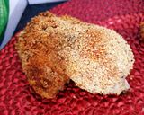 Une image de l'étape 4 de Cuisses de poulet en croûte de moutarde thym herbes de Provence.