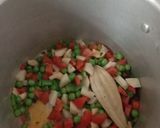 A picture of step 4 of Pudina Rice.