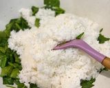 A picture of step 4 of Spinach and Beef Fried Rice.